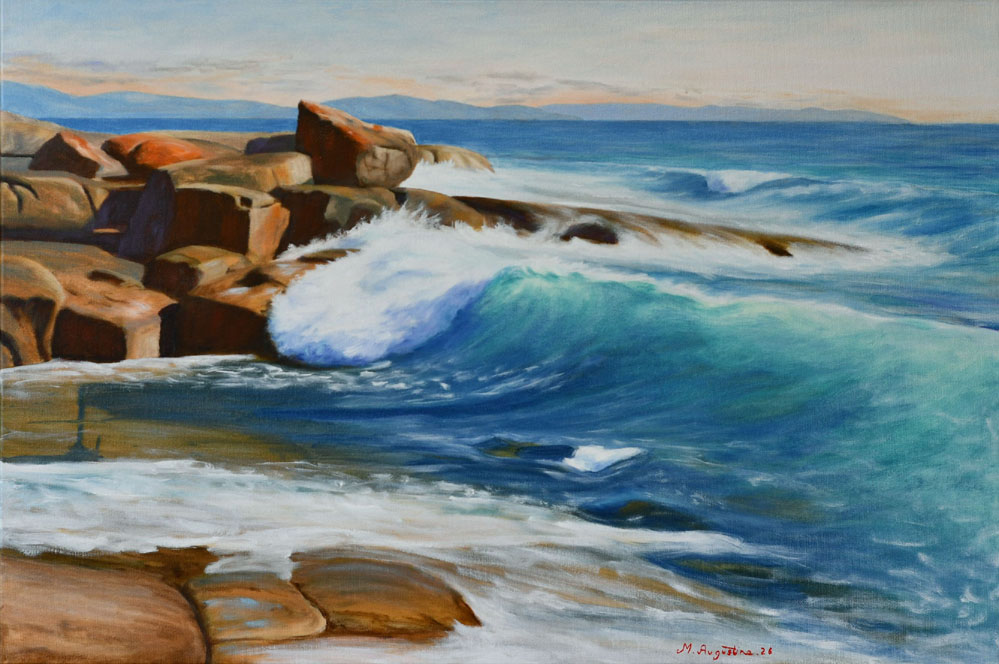 Peggy`s Point Bicheno 61x91cm $1500